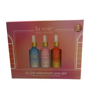 La SOIE Facial Serum 1.69oz💄🌹Collection - Blue, Pink, Orange sealed box🍄